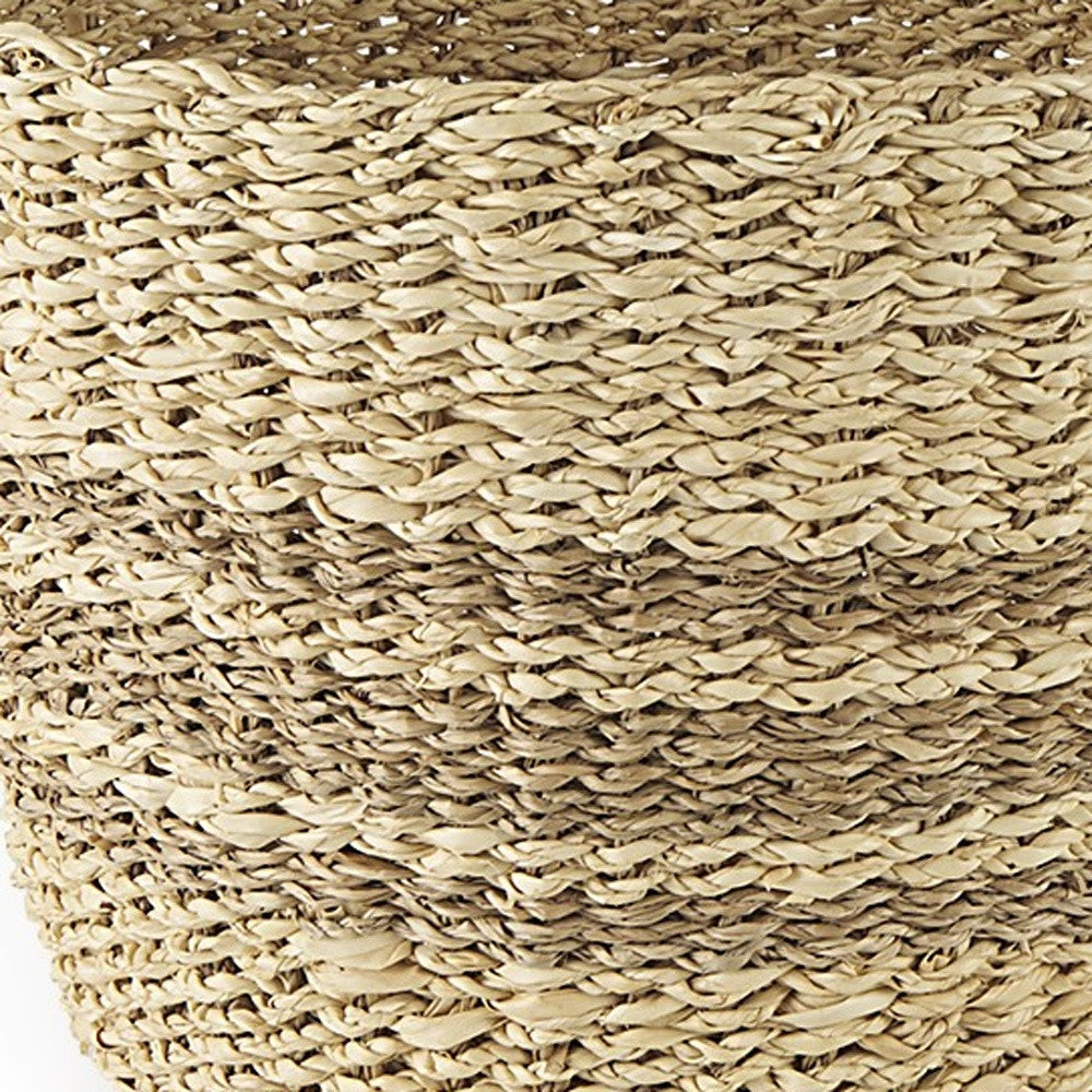 Set of Two Brown Wicker Basket - GreatEagleInc