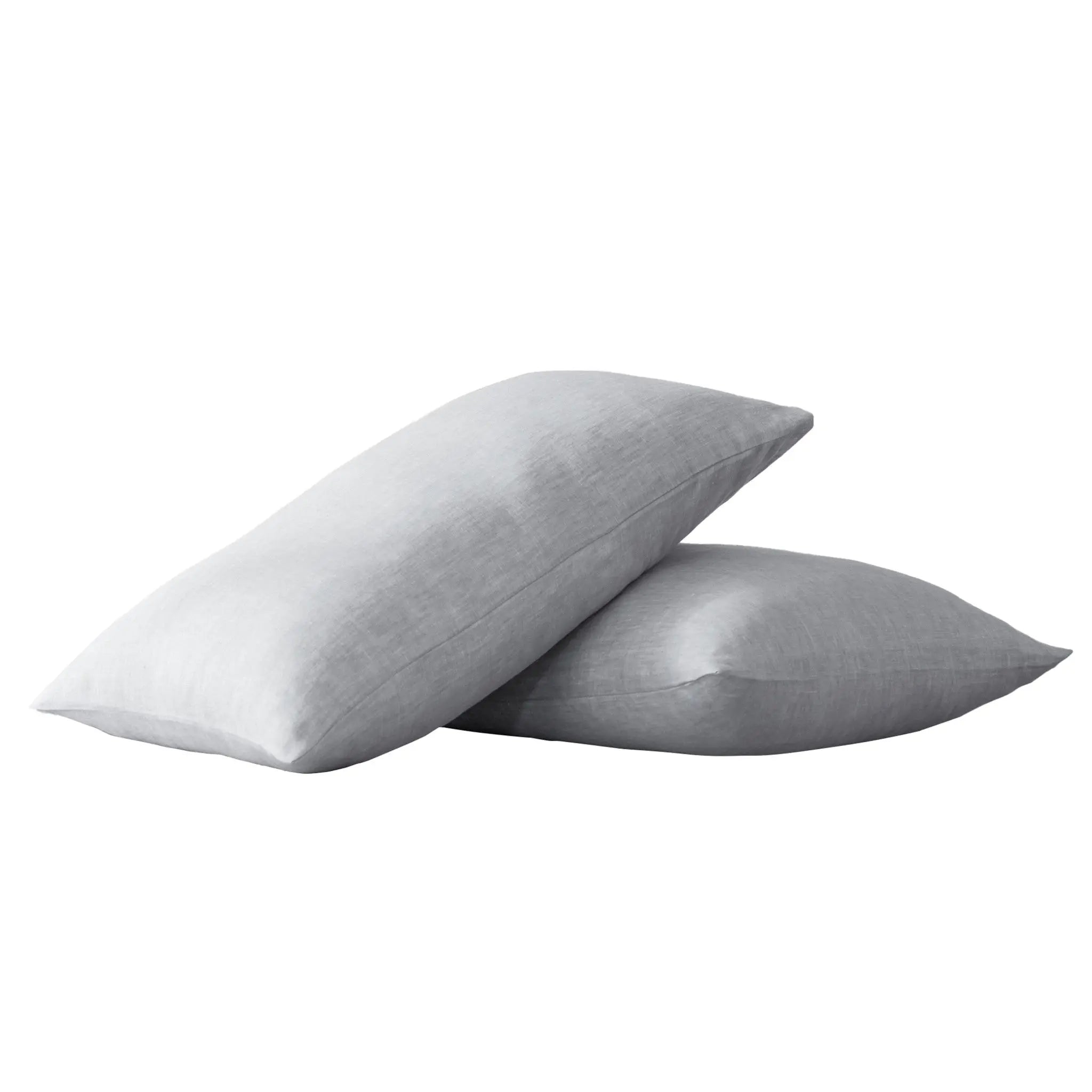 Set of Two Cloud Linen Standard Pillowcases Homeroots Bed & Bath