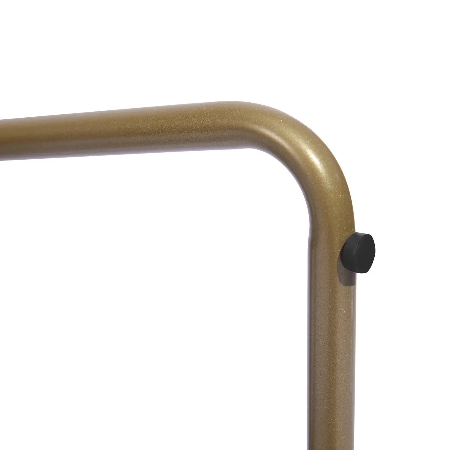 Set of Two Dark Green and Gold Velvet and Metal Dining Side Chairs Homeroots Kitchen & Dining