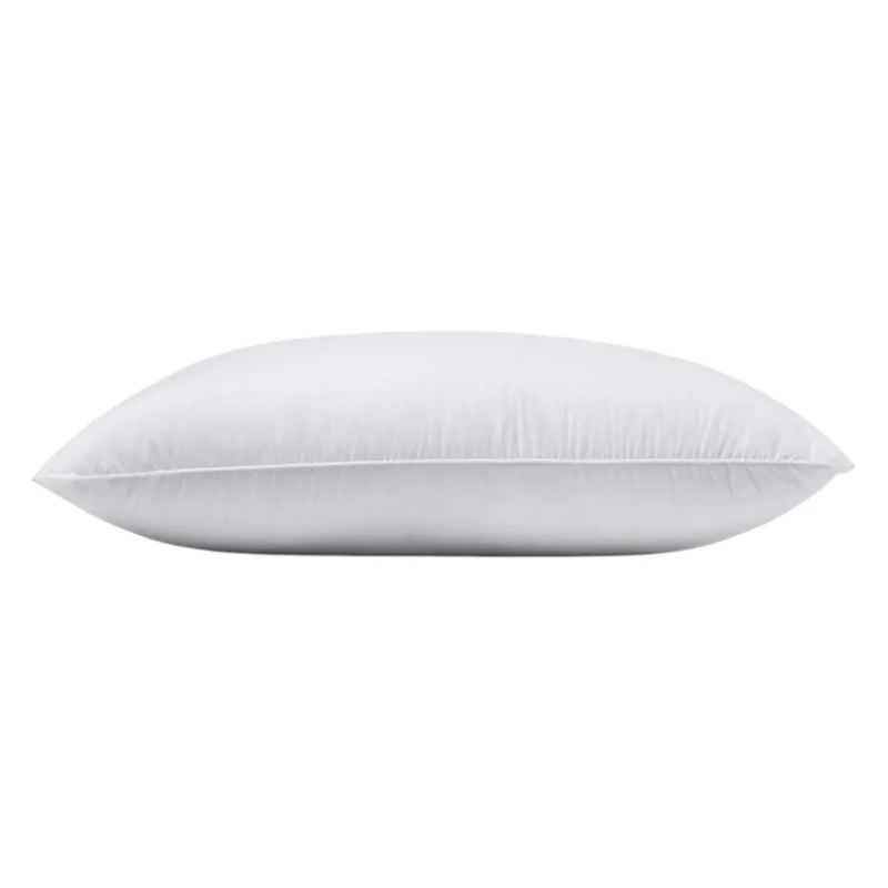 Set of Two Down Alternative Firm Queen Size Bed Pillows Homeroots Bed & Bath