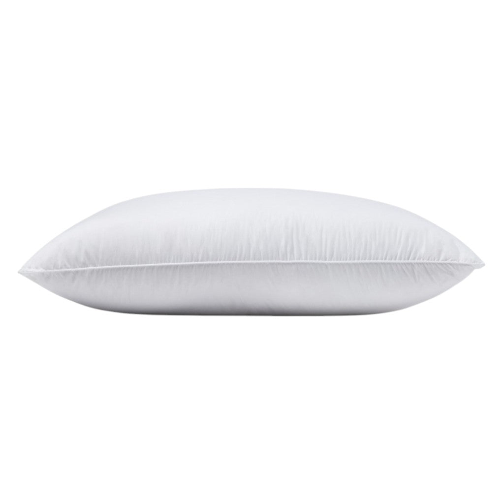 Set of Two Down Alternative Firm Queen Size Bed Pillows Homeroots Bed & Bath