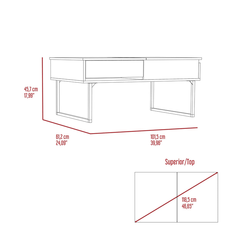 Set of Two Espresso and Black Wood Furniture Set Homeroots Living Room