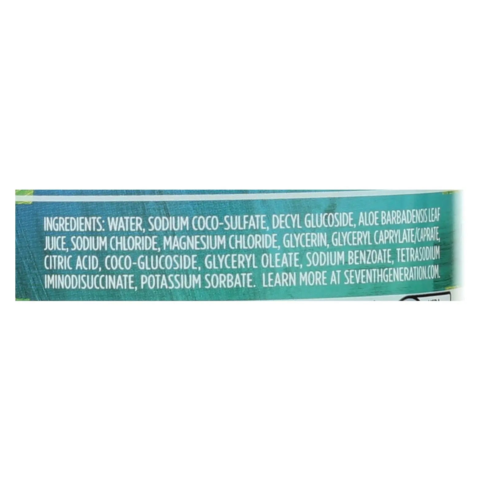Seventh Generation Hand Wash - Natural - Free Cln Unsc - 12 Fl Oz - 1 Case Seventh Generation