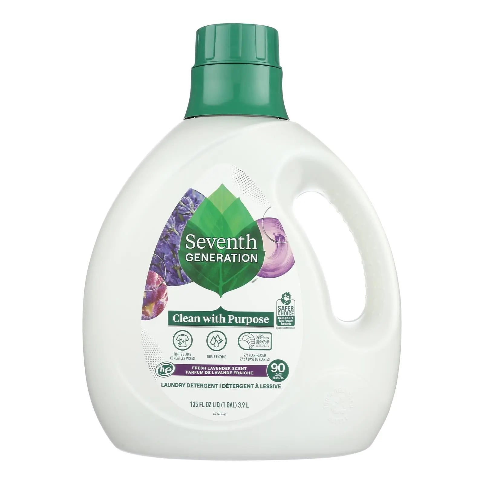 Seventh Generation - Liquid Laundry Lavender - Case Of 4-135 Fz Seventh Generation