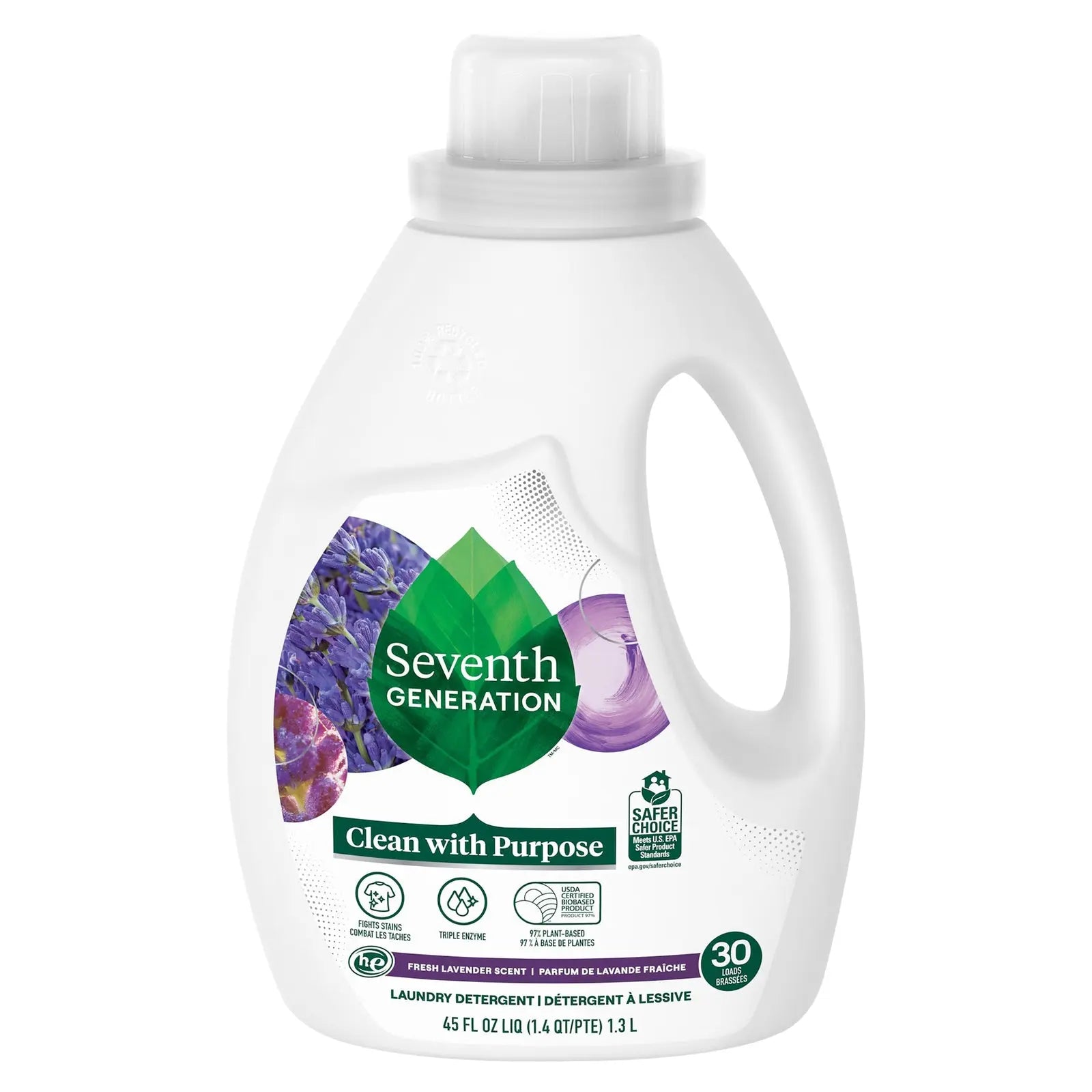 Seventh Generation - Liquid Laundry Lavender - Case Of 6-45 Fz Seventh Generation