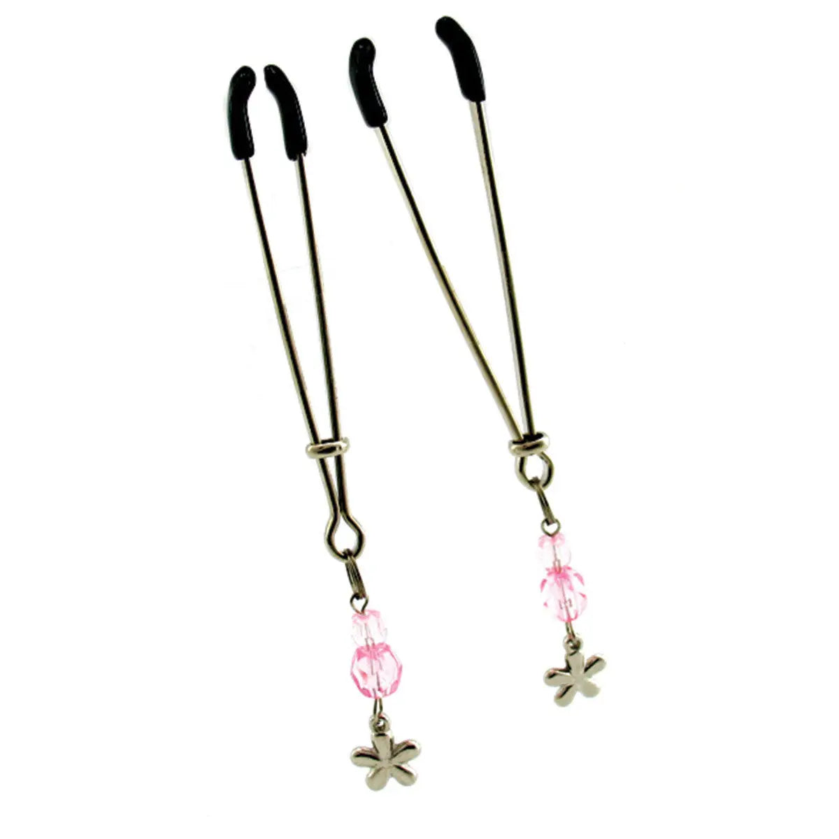Sex Kitten Tweezer Clamps Pink Flower Sex Kitten