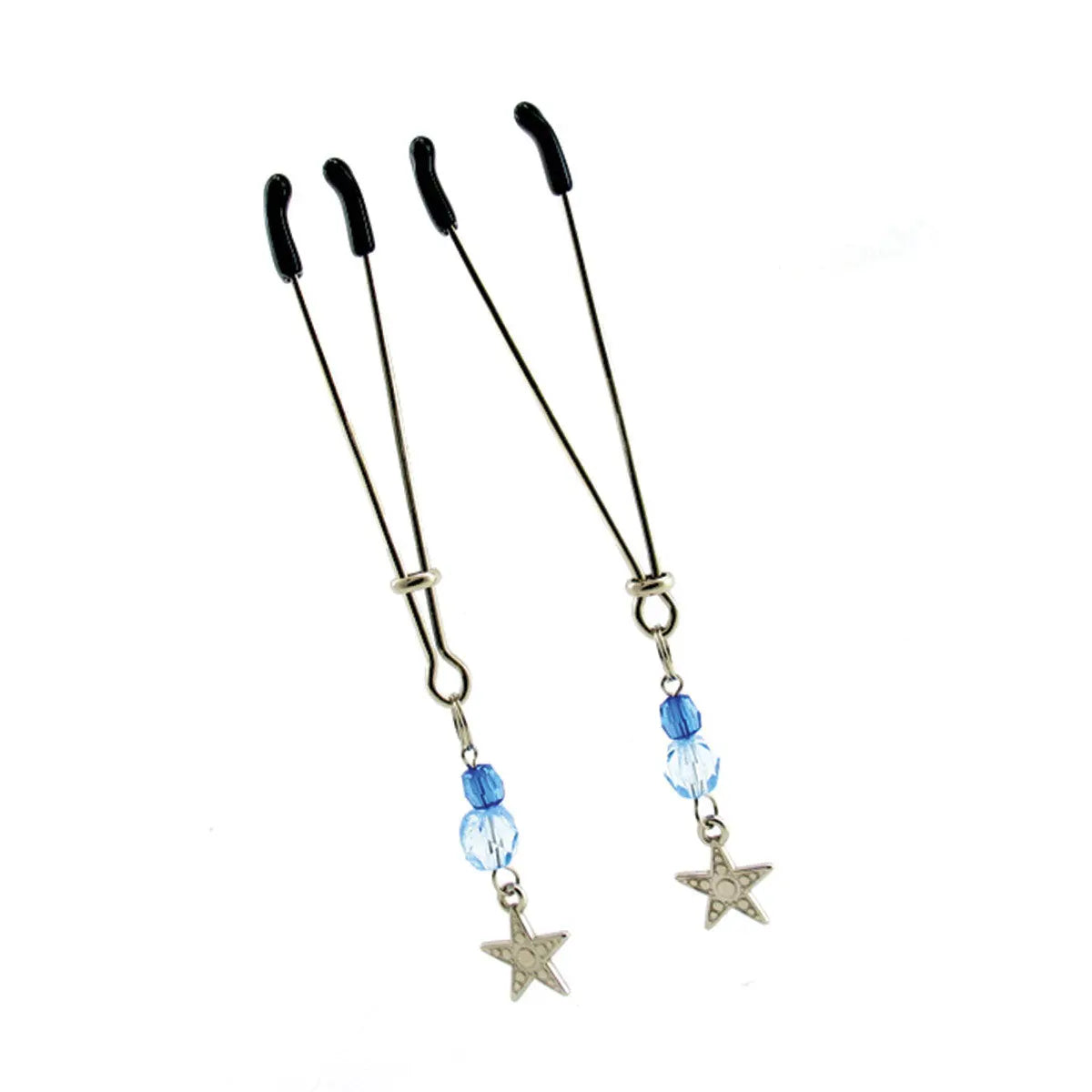 Sex Kitten Tweezer Clamps Star Blue - GreatEagleInc