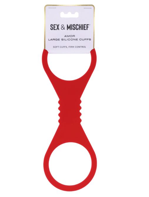 Sex & Mischief Amor Large Silicone Cuffs Sport Sheets