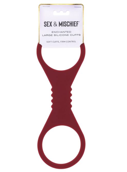 Sex & Mischief Enchanted Large Silicone Cuffs Sport Sheets