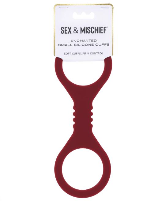 Sex & Mischief Enchanted Small Silicone Cuffs Sport Sheets