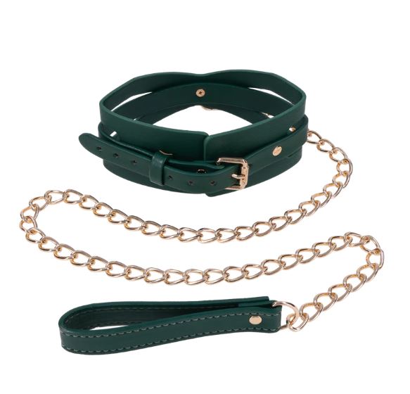 Sex & Mischief Indica Collar And Leash Sport Sheets
