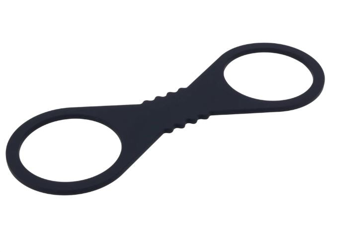Sex & Mischief Shadow Large Silicone Cuffs Sport Sheets
