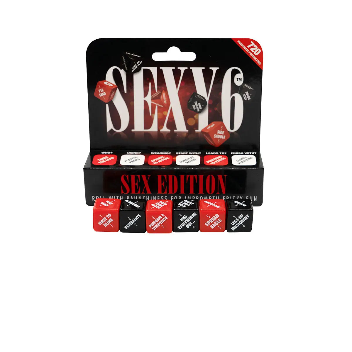 Sexy 6 SEX Dice Game - GreatEagleInc