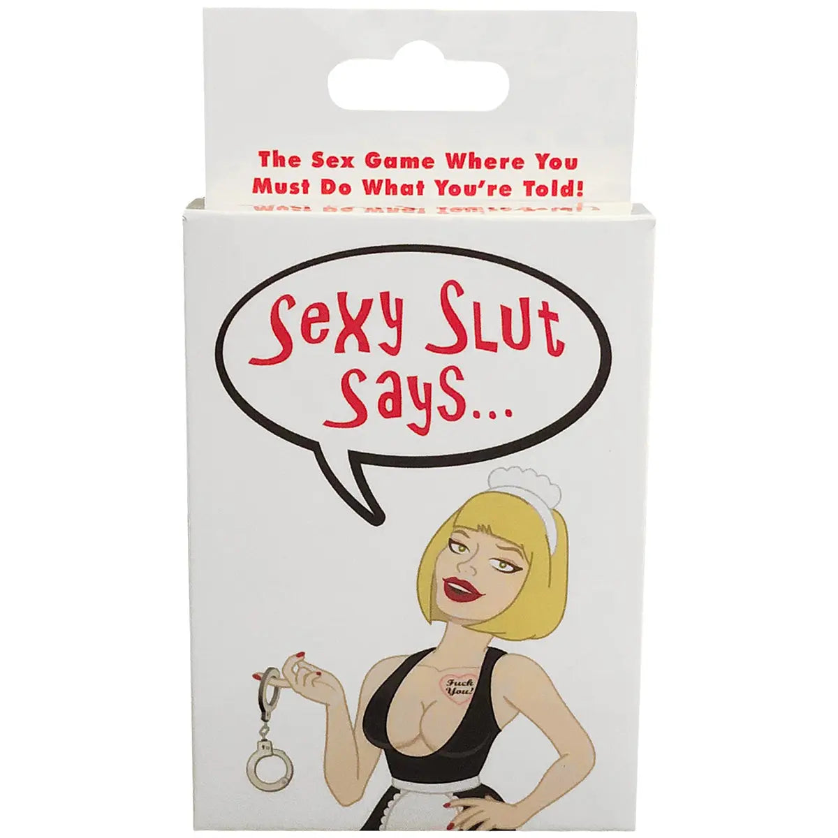 Sexy Slut Says Card Game Kheper Games