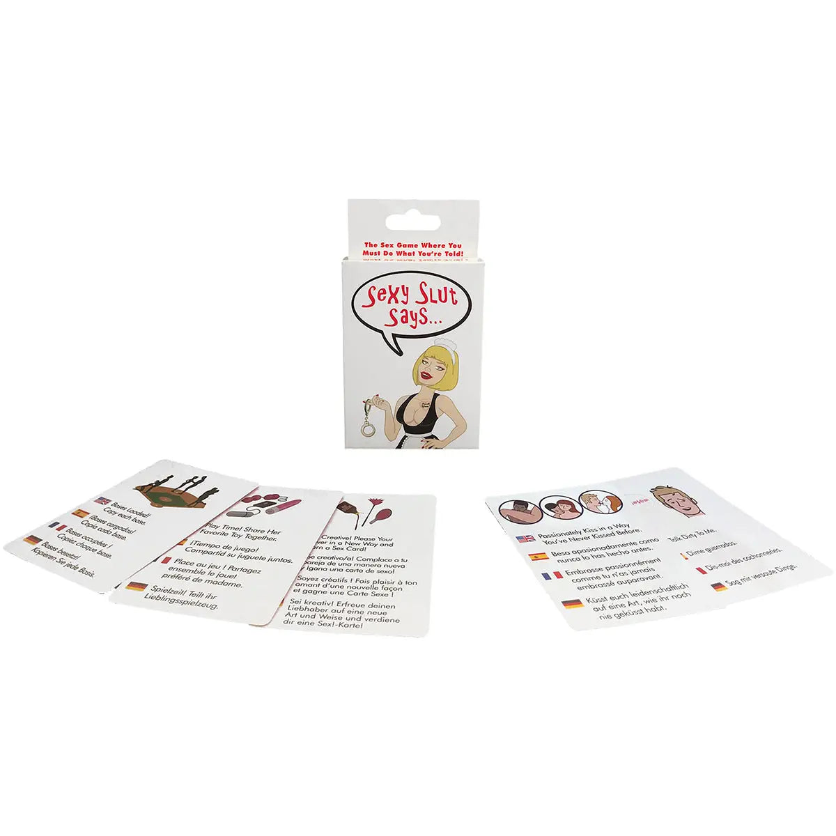 Sexy Slut Says Card Game Kheper Games