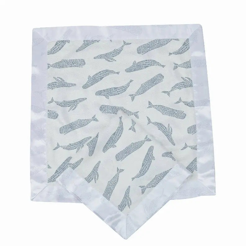 Shadow Whales Bamboo Newcastle Blankie Newcastle Classics
