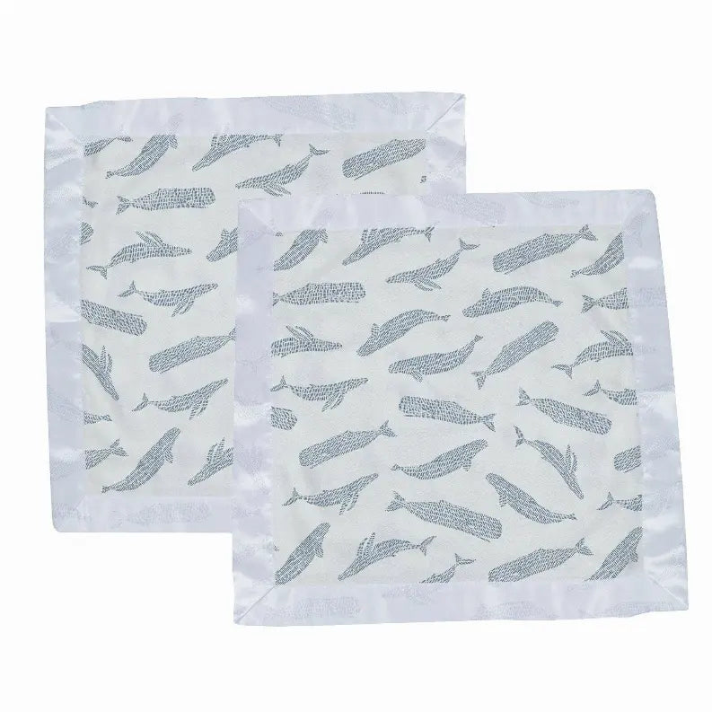 Shadow Whales Bamboo Newcastle Blankie Newcastle Classics