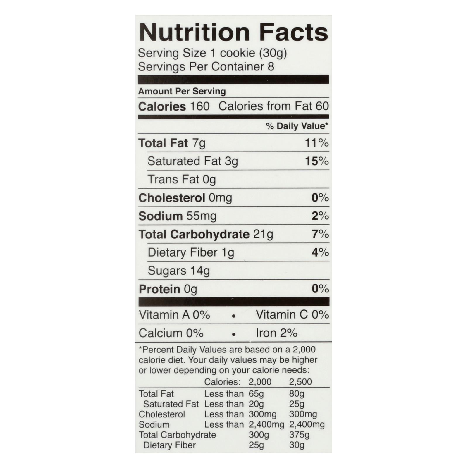 Shady Maple Farms Organic Maple Waffle Cookie - Case Of 8 - 8.5 Oz. Shady Maple Farms