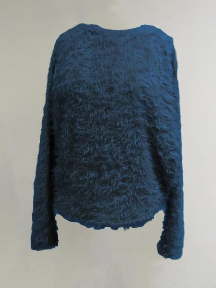 Shaggy Boxy Pullover Tru Luv