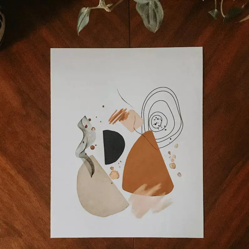 Shapes Abstract The Crafted Prints