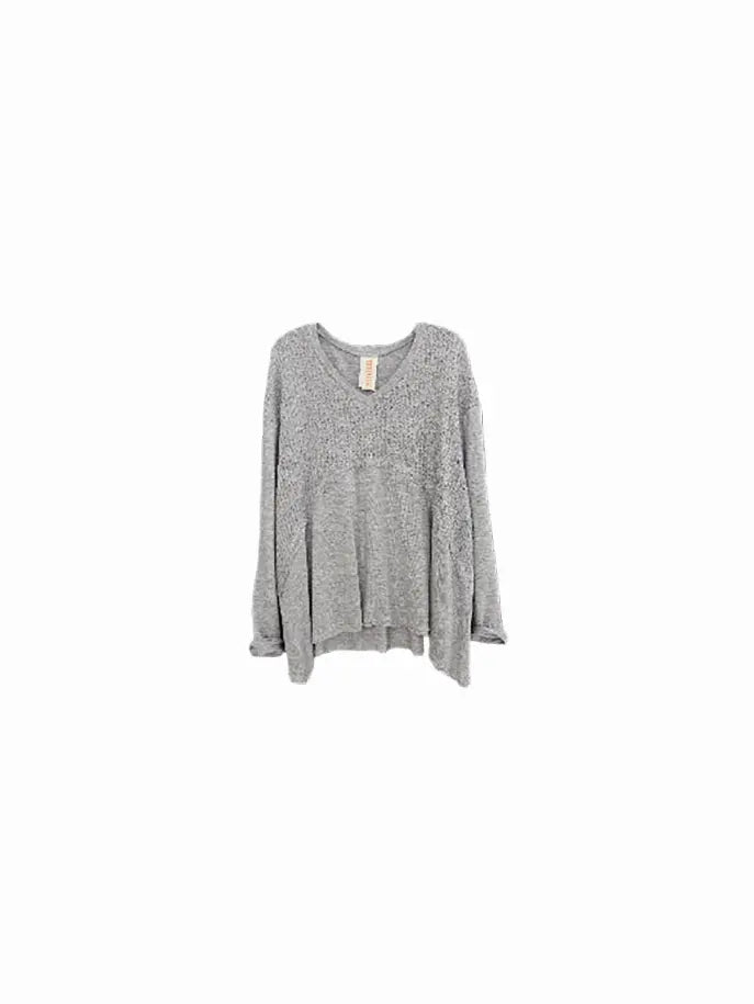 Shared Waffle Bodice Top Tru Luv