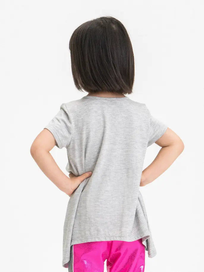 Shark Bite Tunic With Unicorn Graphic Little Mass