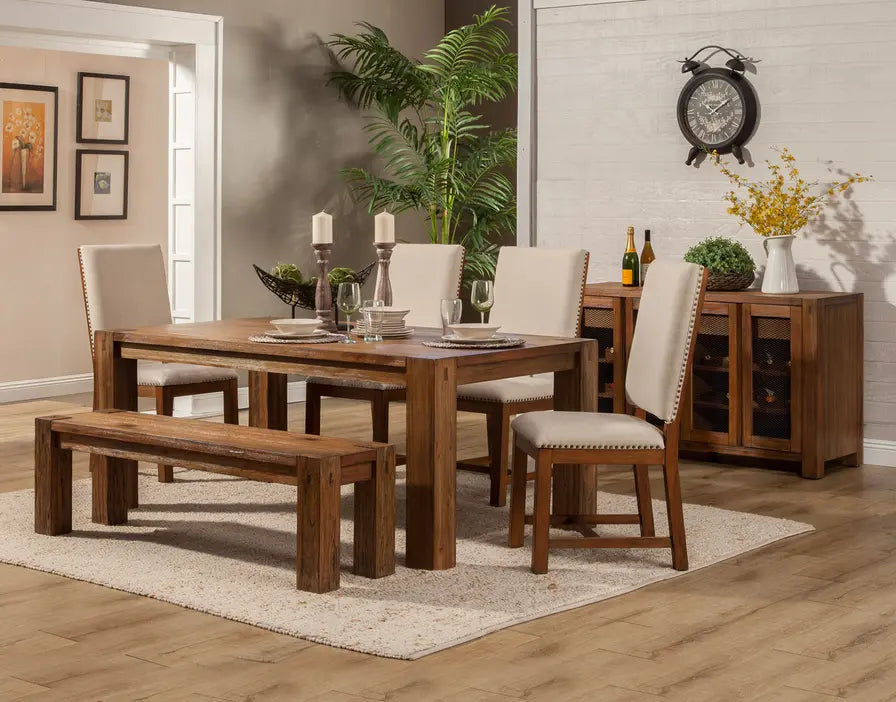 Shasta Upholstered Side Chairs Alpine Furniture