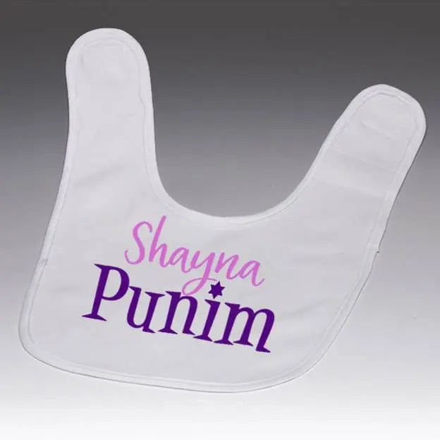Shayna Punim Bib LIANE FRIED STUDIO