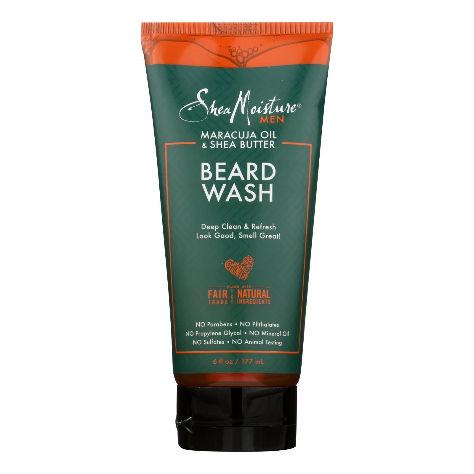 Shea Moisture - Beard Wash Maracuja&shea - 1 Each - 6 Oz Shea Moisture