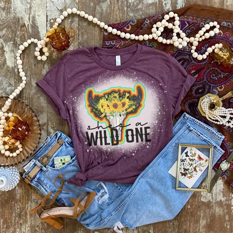 Shes A Wild One Shirt CK's Boutique