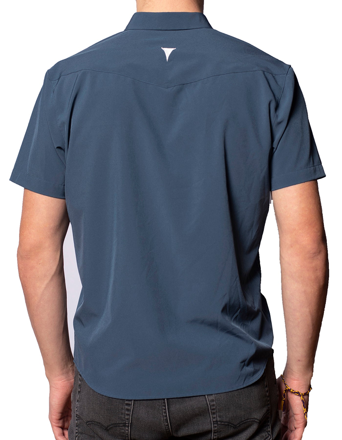 Short Sleeve "Edge" Button-Up Spearpoint Apparel