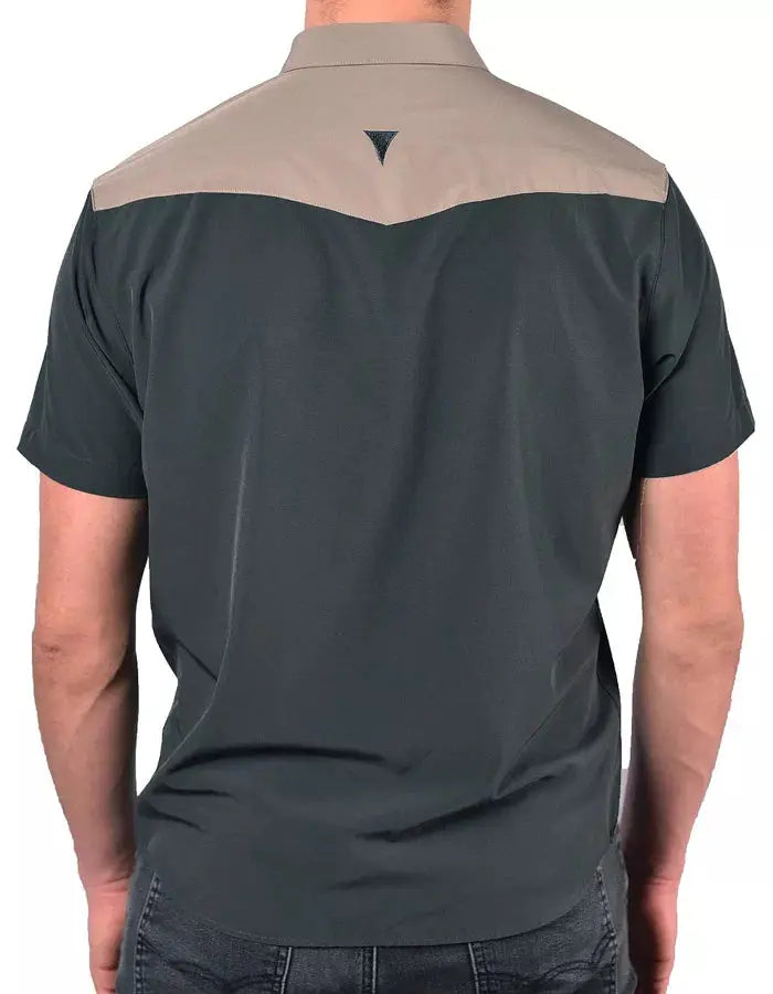 Short Sleeve "Point" Button-Up Spearpoint Apparel