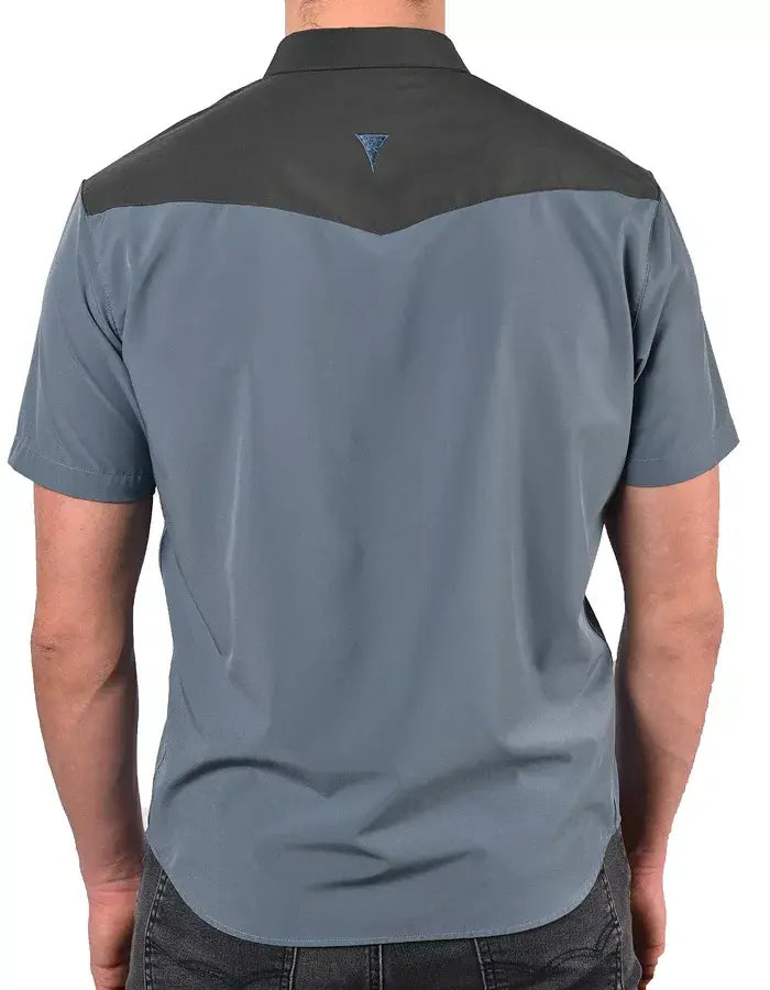 Short Sleeve "Point" Button-Up Spearpoint Apparel