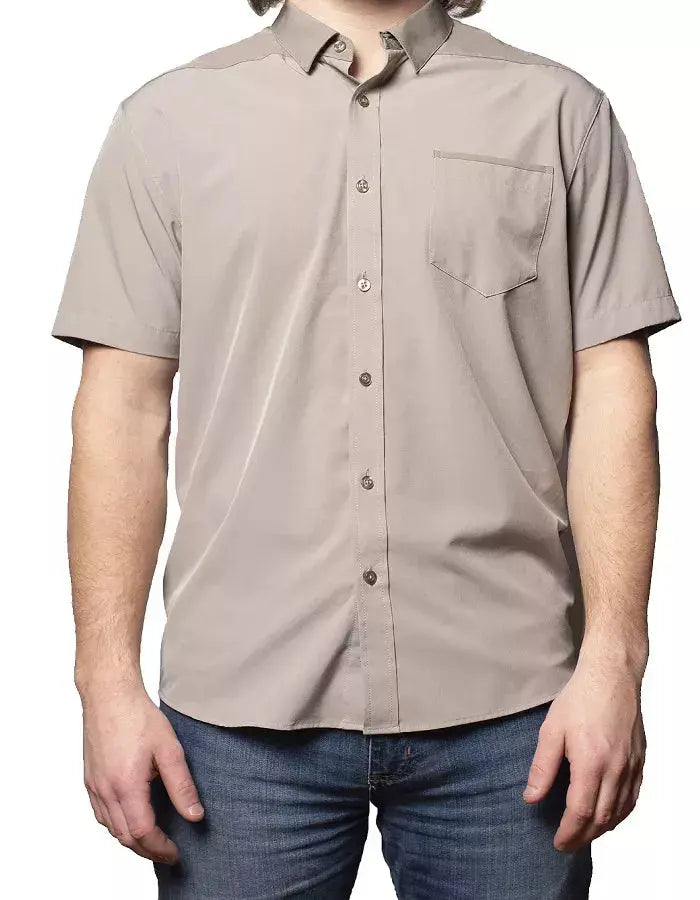 Short Sleeve "Point" Button-Up Spearpoint Apparel