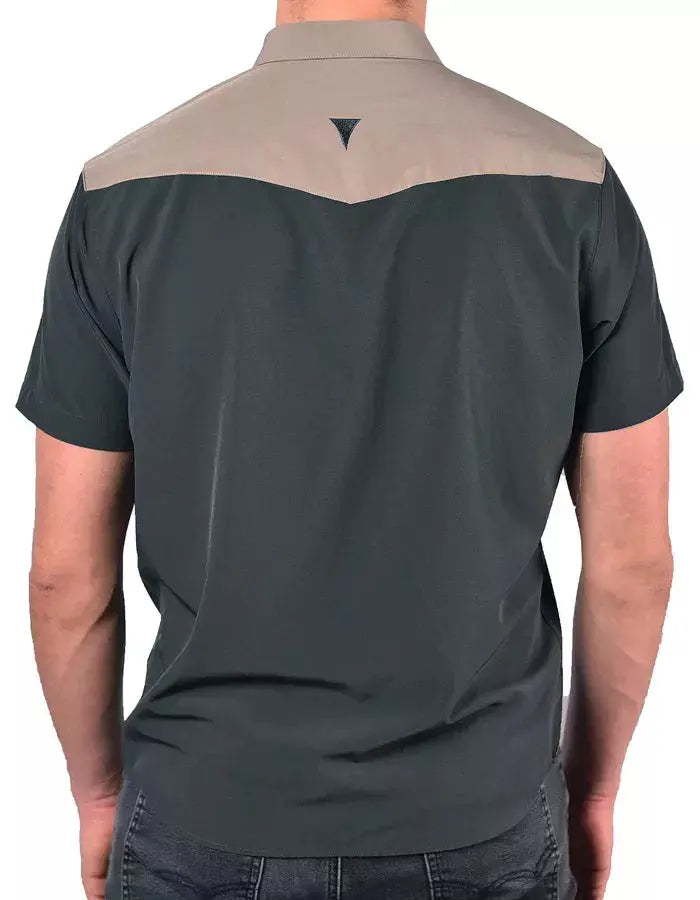 Short Sleeve "Point" Button-Up Spearpoint Apparel