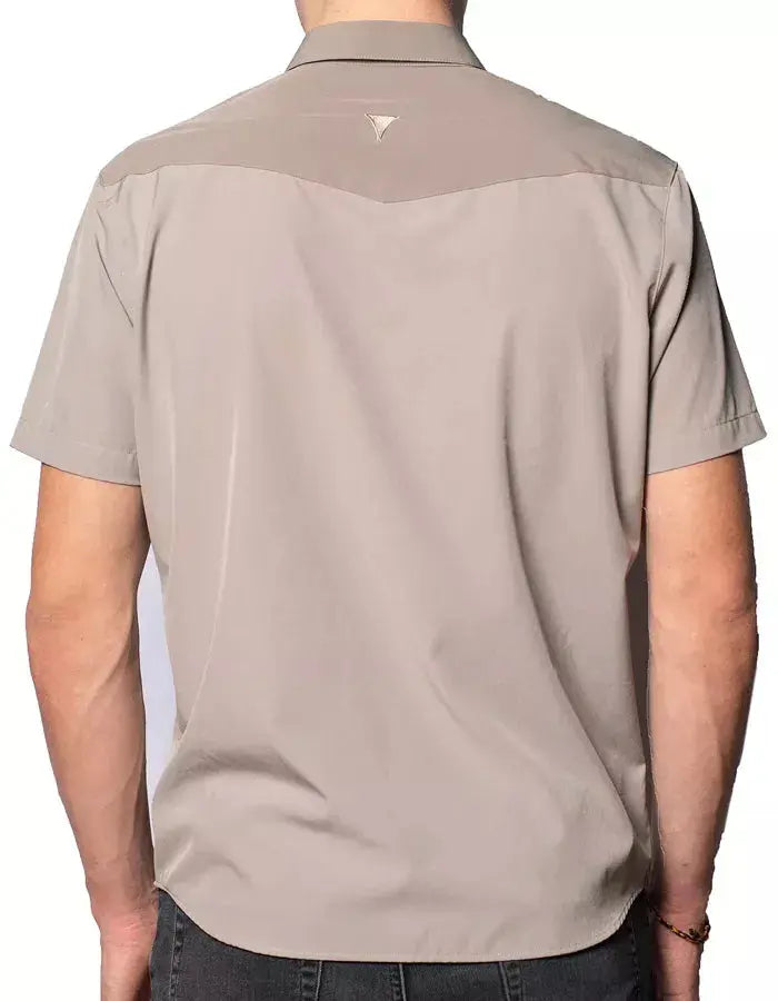 Short Sleeve "Point" Button-Up Spearpoint Apparel