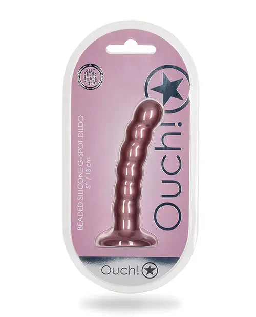 Shots Ouch 5" Beaded G-spot Dildo Shots America LLC