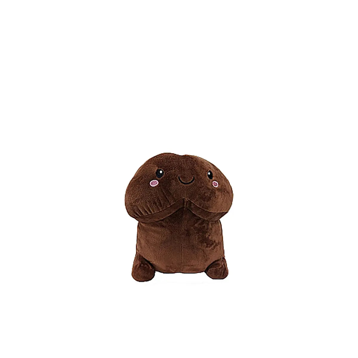 Shots Short Penis Stuffy 7.88" - Brown Shots