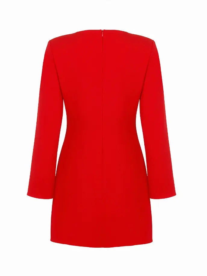 Shoulder Pad Mini Dress Monique Store