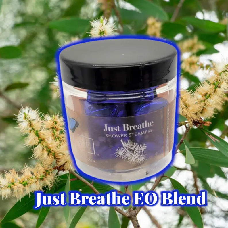 Shower Steamers - Just Breathe (3 per Jar) small Evolve Botanica