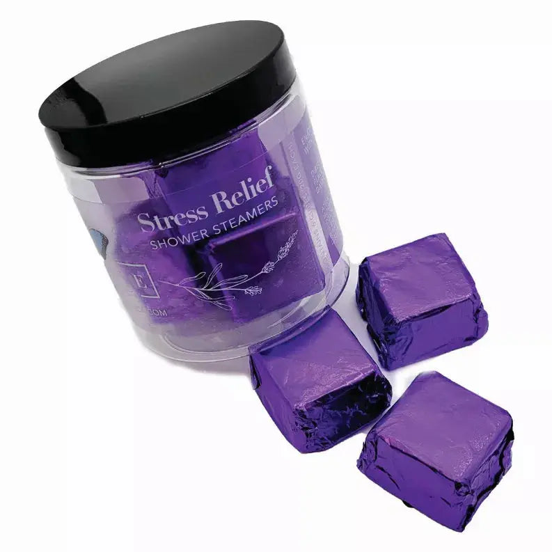 Shower Steamers - Stress Relief (Lavender Mint) (6 Evolve Botanica