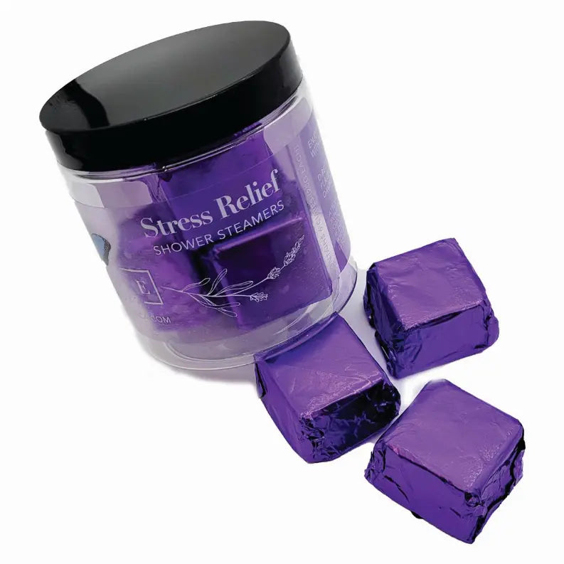 Shower Steamers - Stress Relief (Lavender Mint) (6 Evolve Botanica