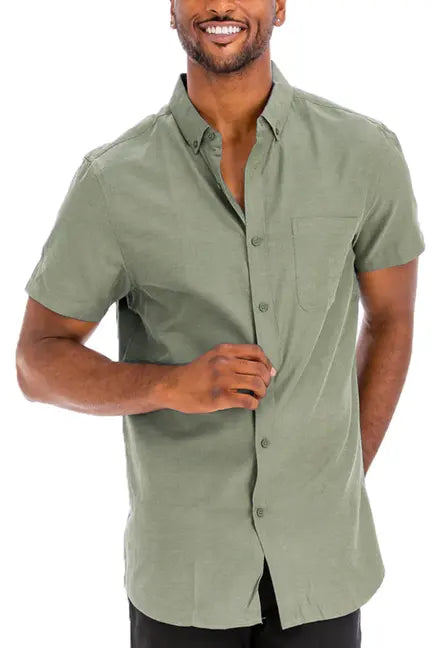 Signature Classic Single Pocket Button Down WEIV