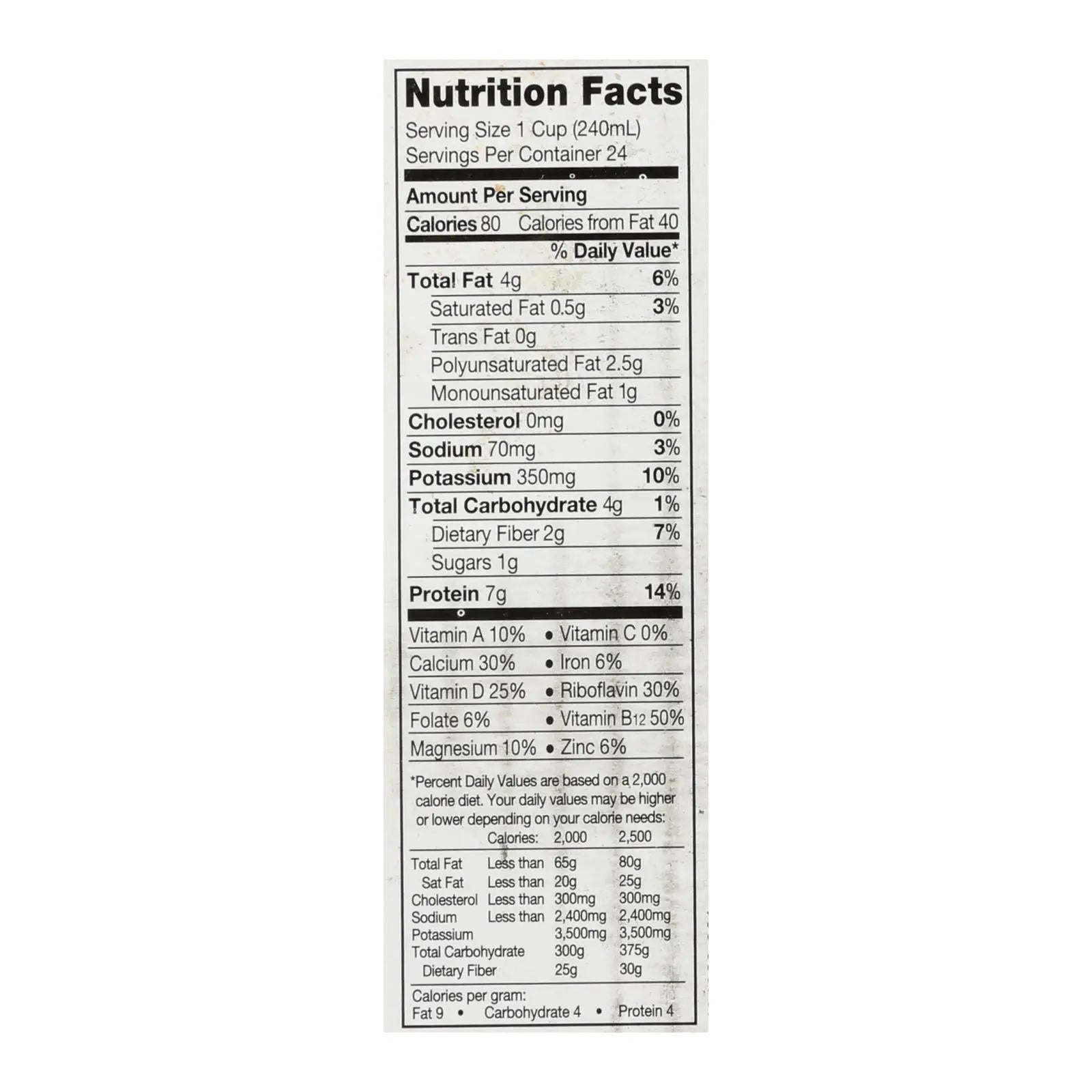 Silk Organic Soymilk - Unsweetened - Case Of 6 - 32 Fl Oz. Silk