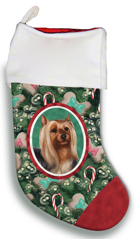 Silky Terrier - Best of Breed Christmas Stocking Best of Breed