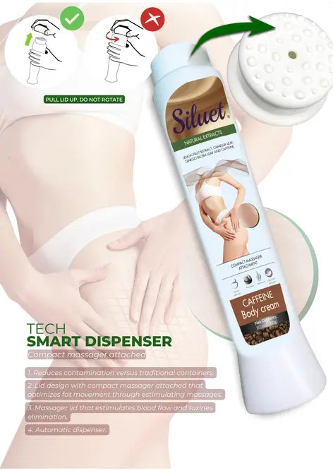 Siluet Caffeine Body Gel  oz Lia International