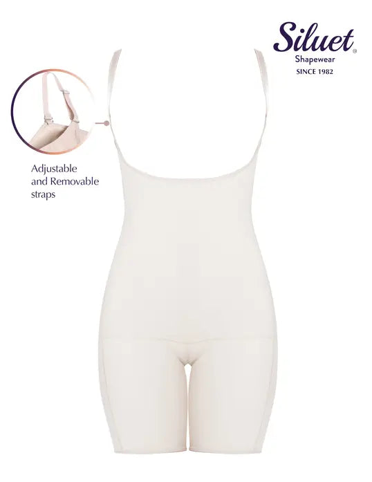 Siluet E Slimming Braless Mid-Thigh Body Shaper Lia International