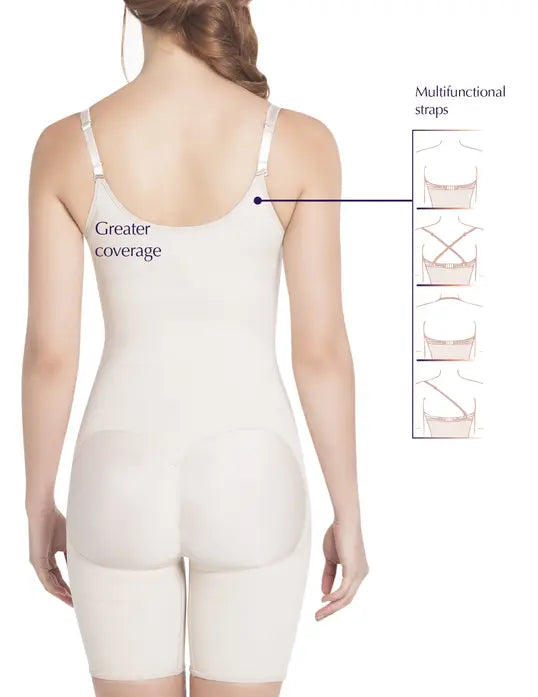 Siluet E Slimming Braless Mid-Thigh Body Shaper Lia International