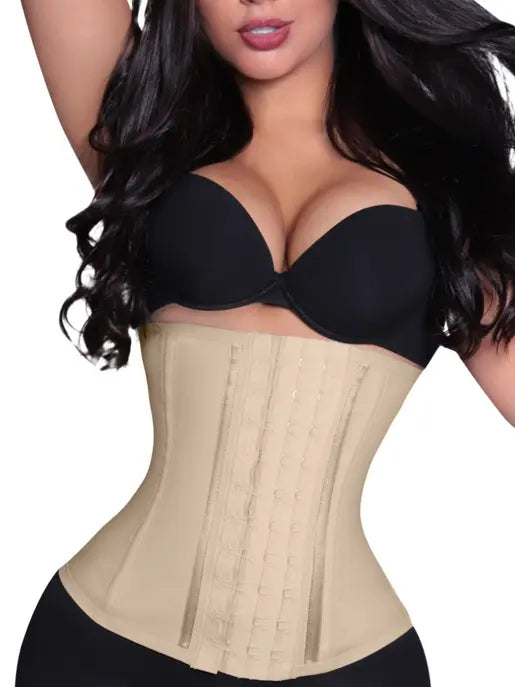 Siluet FN/F Natural Latex Waist Trainer Lined in Cotton Lia International