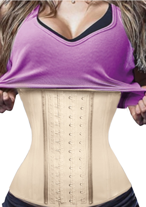 Siluet FN/F Natural Latex Waist Trainer Lined in Cotton Lia International